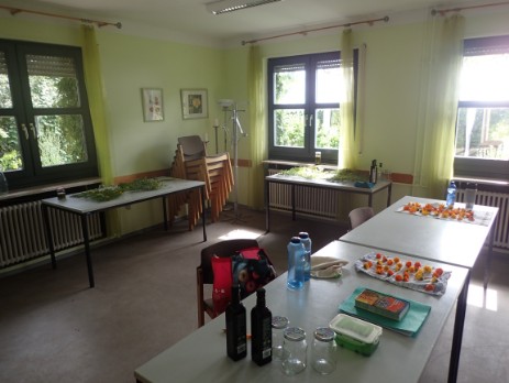 Seminarraum im Lehrgarten